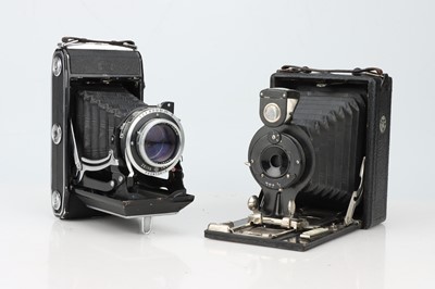 Lot 392 - A Houghton Folding Klito Camera