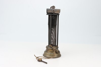 Lot 223 - An Early Miners Davey Lamp