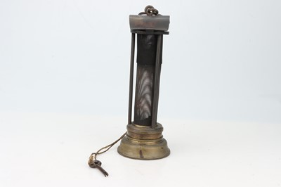 Lot 223 - An Early Miners Davey Lamp