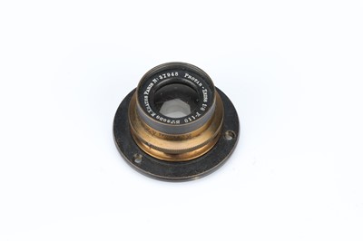 Lot 604 - A Protar-Zeiss 110mm f/8 Brass Lens