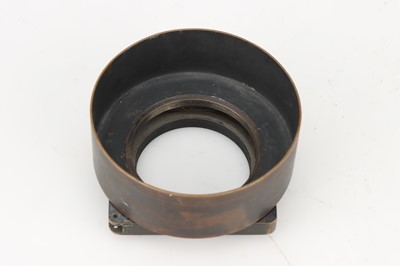 Lot 606 - A Brass Metal Lens Hood