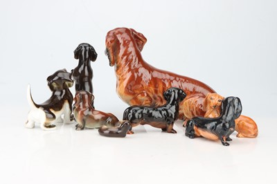 Lot 35 - A Small Collection of Ceramic Dachshunds
