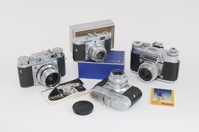 Lot 421 - A Selection of Voigtlander Cameras