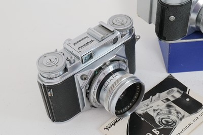 Lot 421 - A Selection of Voigtlander Cameras