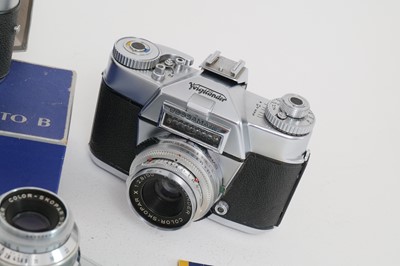 Lot 421 - A Selection of Voigtlander Cameras