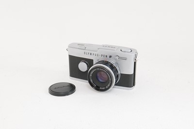 Lot 655 - An Olympus Pen-FT Half Frame Camera