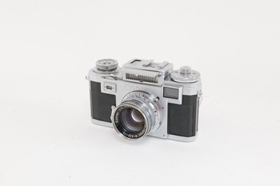 Lot 501 - A Zeiss Ikon Contax IIIa Rangefinder Camera