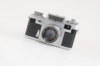 Lot 501 - A Zeiss Ikon Contax IIIa Rangefinder Camera
