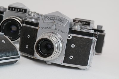 Lot 386 - A Selection of Ihagee Exakta Cameras