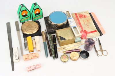Lot 103 - A Collection of Vintage Vanity Products and Make-Up