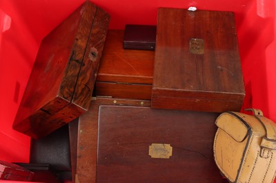 Lot 237 - A Large Collection of  Drawing Instrument Cases