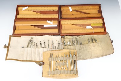 Lot 241 - Drawing Instruments, Military Interest