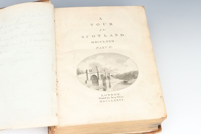 Lot 6 - A Tour in Scotland 1772 pt II by Thomas Pennant