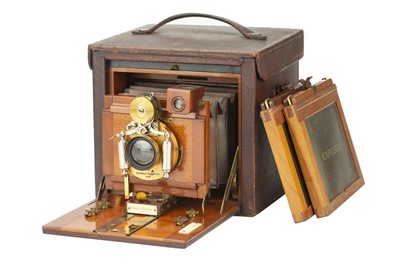 Lot 176 - An Eastman Kodak Folding Improved No.4 Satchel Camera