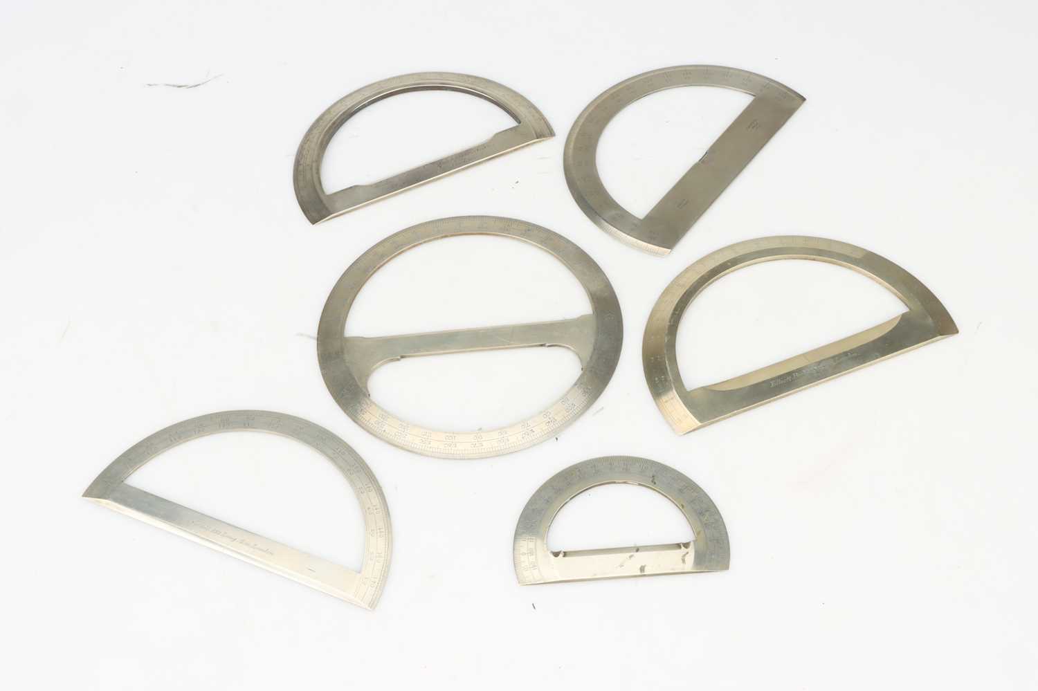 Lot 243 - Drawing/Drafting Instruments, Protractors,