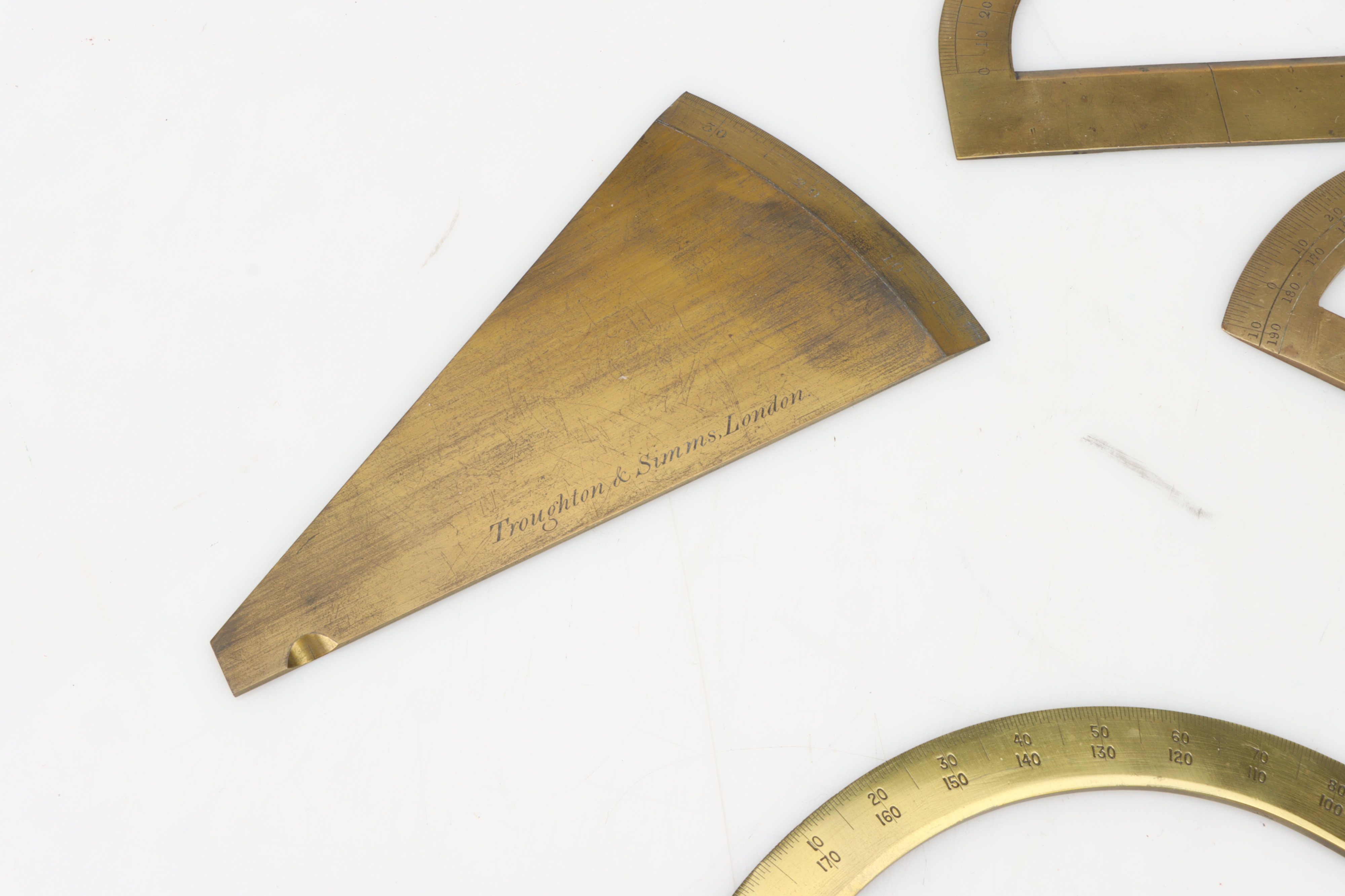 Lot 244 - Drawing/Drafting Instruments, Protractors,