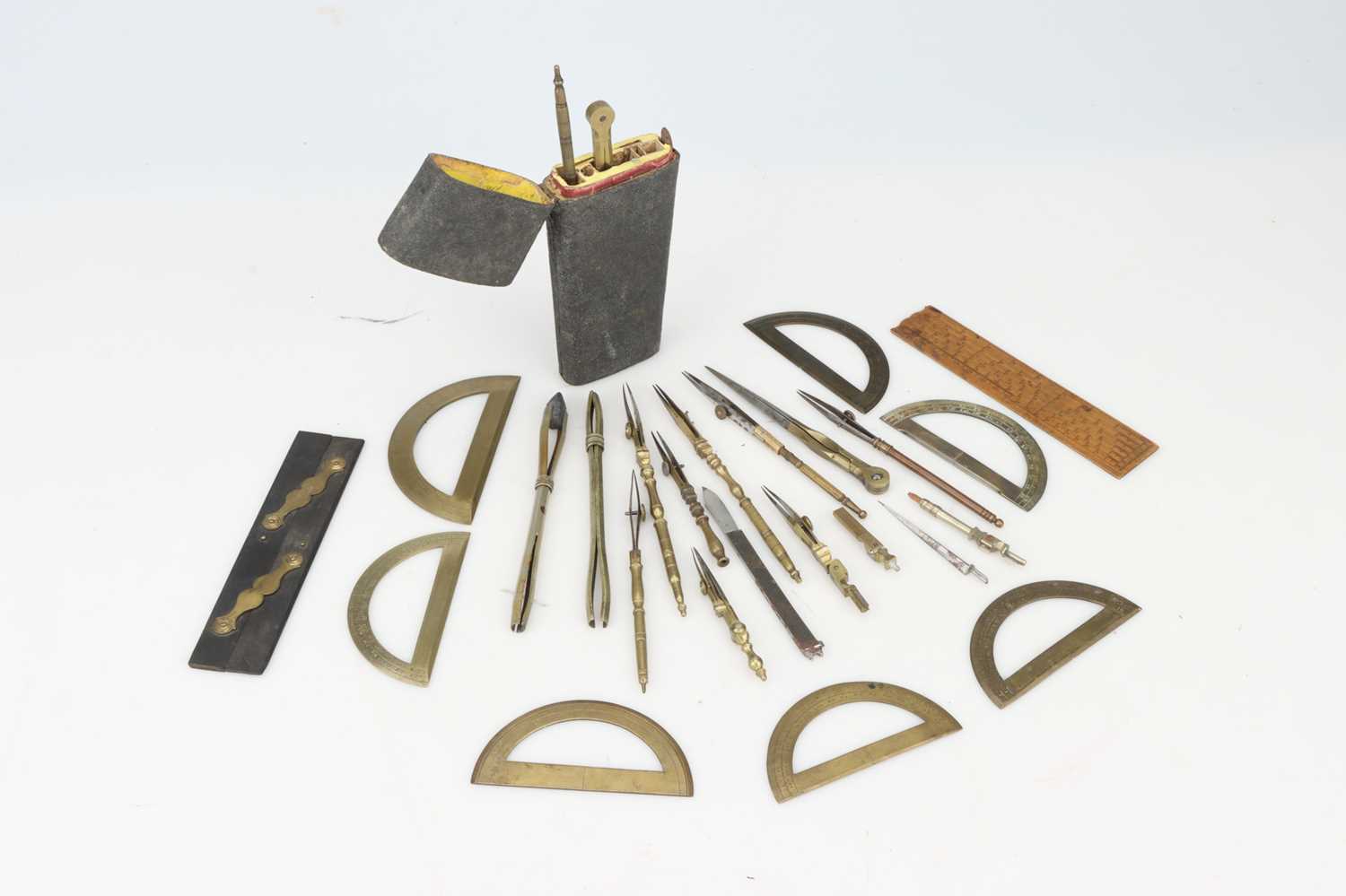 Lot 245 - 18th and 19th Century Drawing Instruments