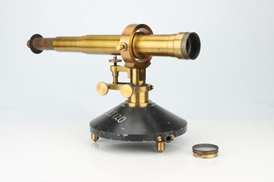 Lot 235 - A Large Laboratory Brass Telescope