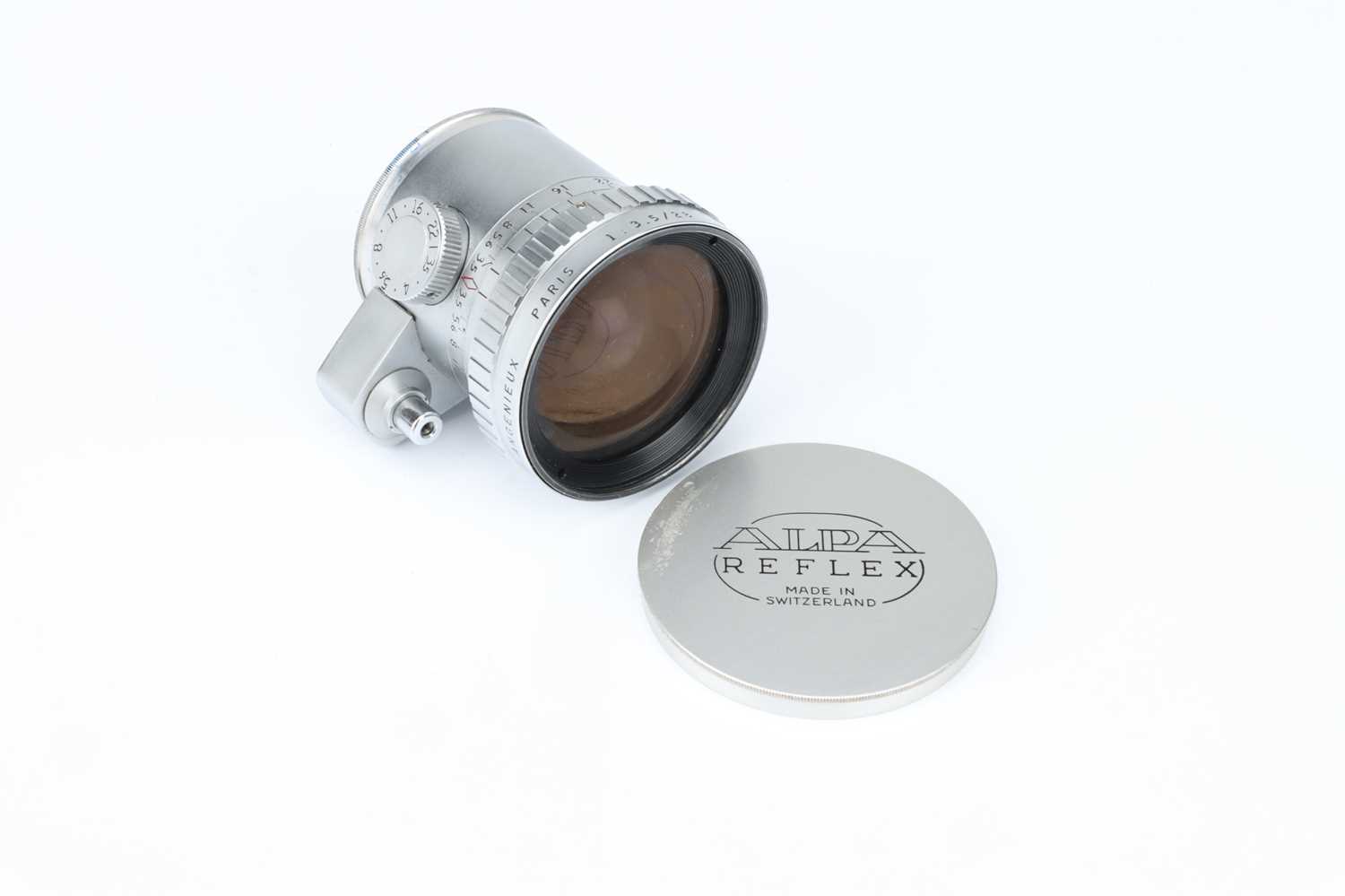 Lot 594 - A P. Angenieux 'Alpa' Retrofocus f/3.5 28mm Lens