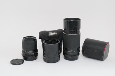 Lot 627 - Two Pentax 67 Medium Format Camera Lenses