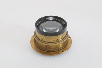 Lot 445 - A Ross Xpres f/4.5 10" Brass Lens