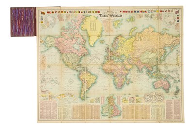 Lot 285 - Bacon's New Chart of the World