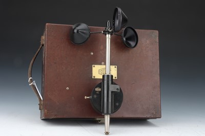 Lot 234 - A Casella of London Portable 3-Cup Anemometer