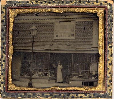 Lot 189 - Three Early Photographs of Shop Fronts