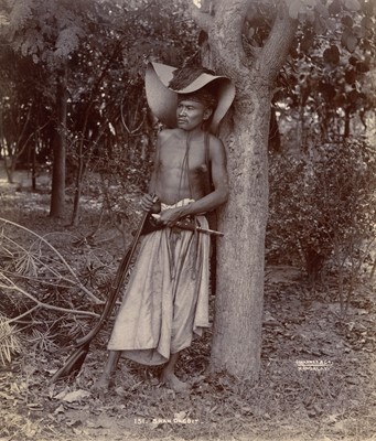 Lot 354 - JOHANNES & Co, Photograph of a Burmese Bandit