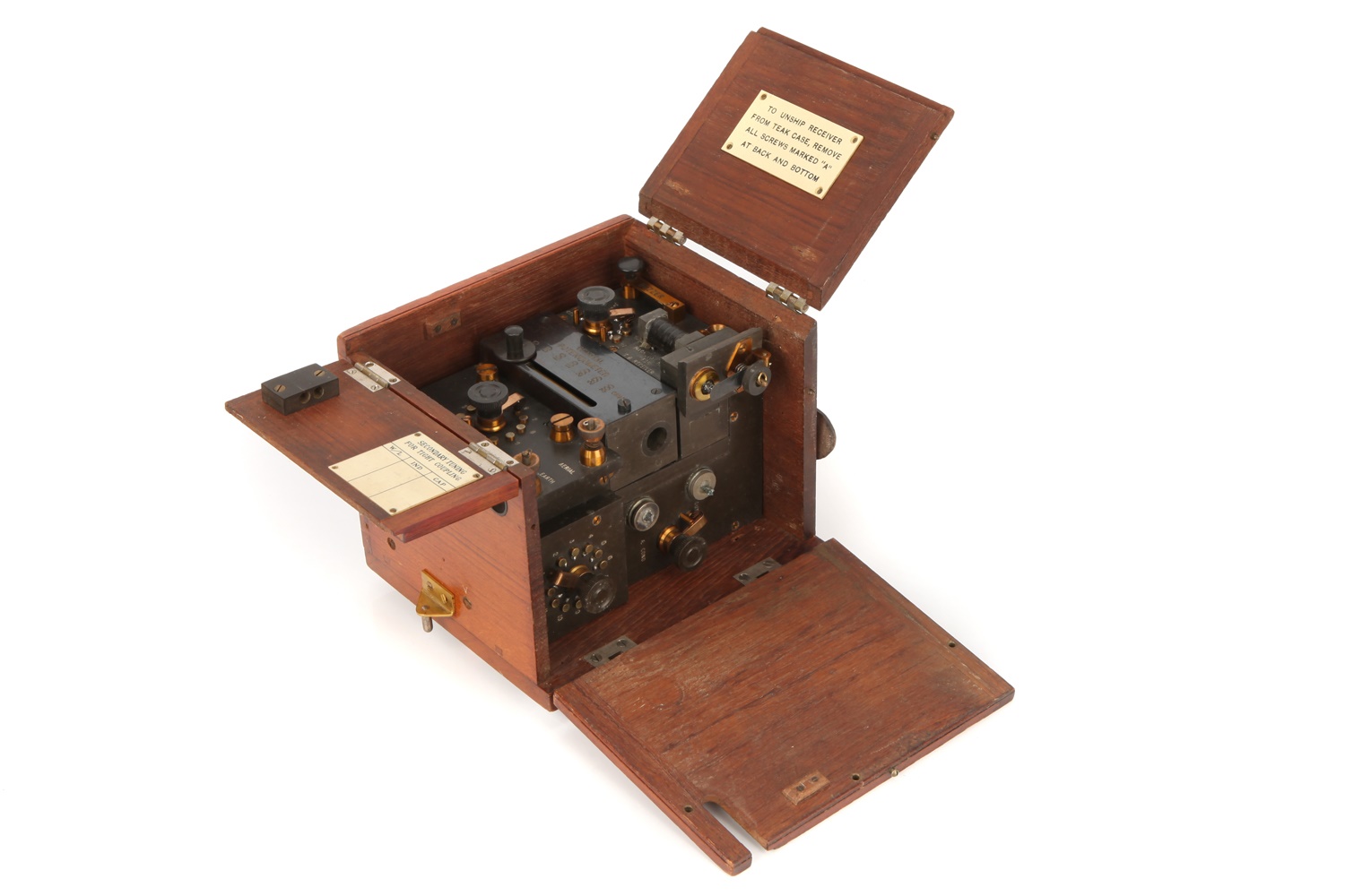 Lot 128 A WW1 Aircraft Crystal Radio Receiver,