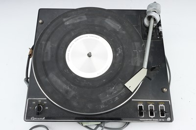 Lot 182 - A Garrard Transcription Model AP 76 Turn Table Record Player