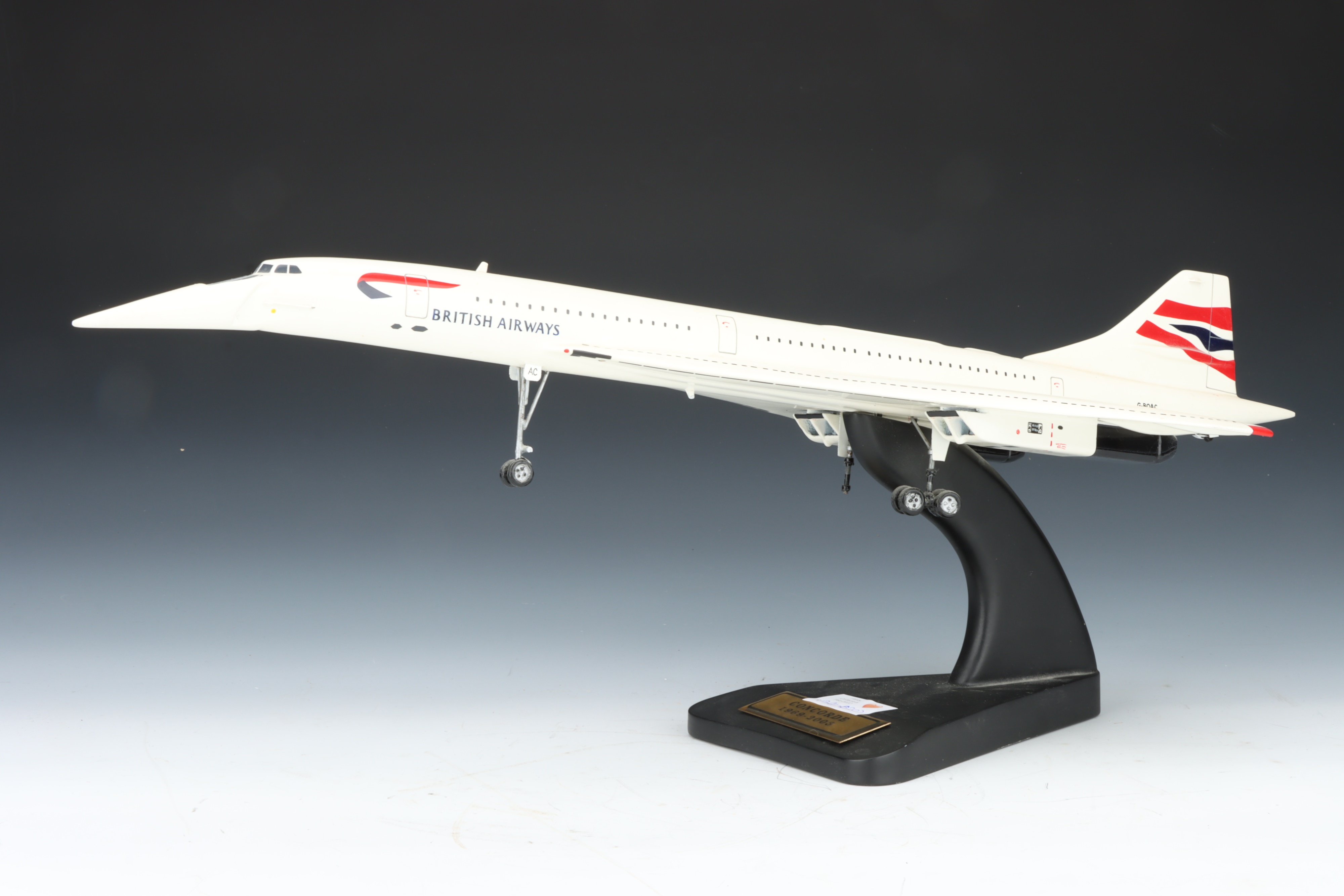 Lot 171 - A Model Concorde on Stand,