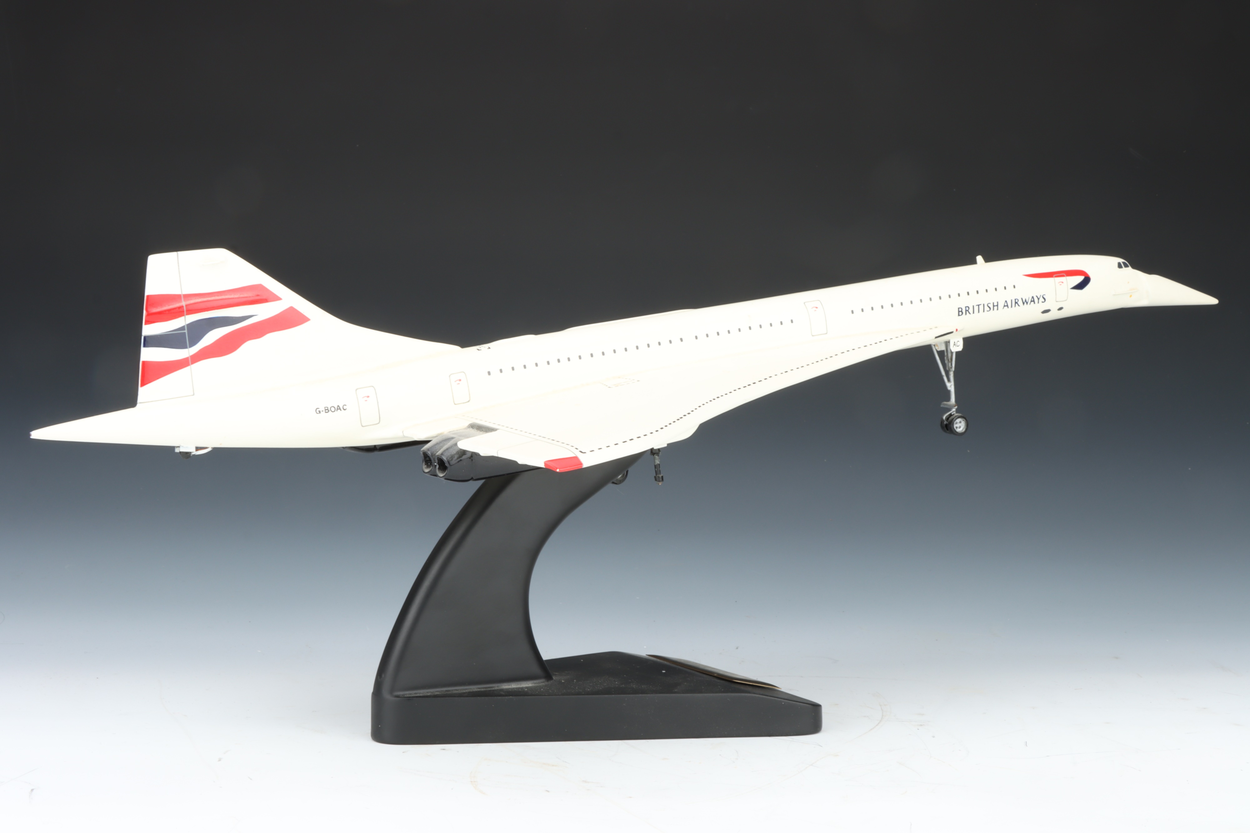 Lot 171 - A Model Concorde on Stand,