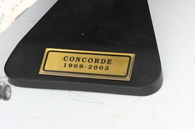 Lot 171 - A Model Concorde on Stand