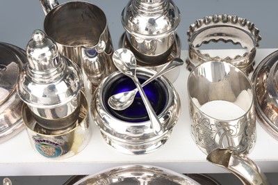 Lot 74 - A Collection of Silver Plated Wares