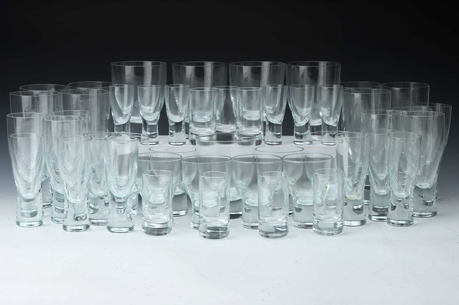 Lot 33 - A Good Collection of Homegaard Hulme Drinking Glasses