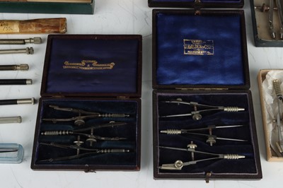 Lot 253 - Drawing Instruments, Pens etc.