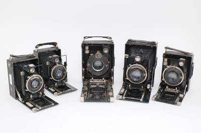 Lot 409 - Five Voigtlander Plate Cameras