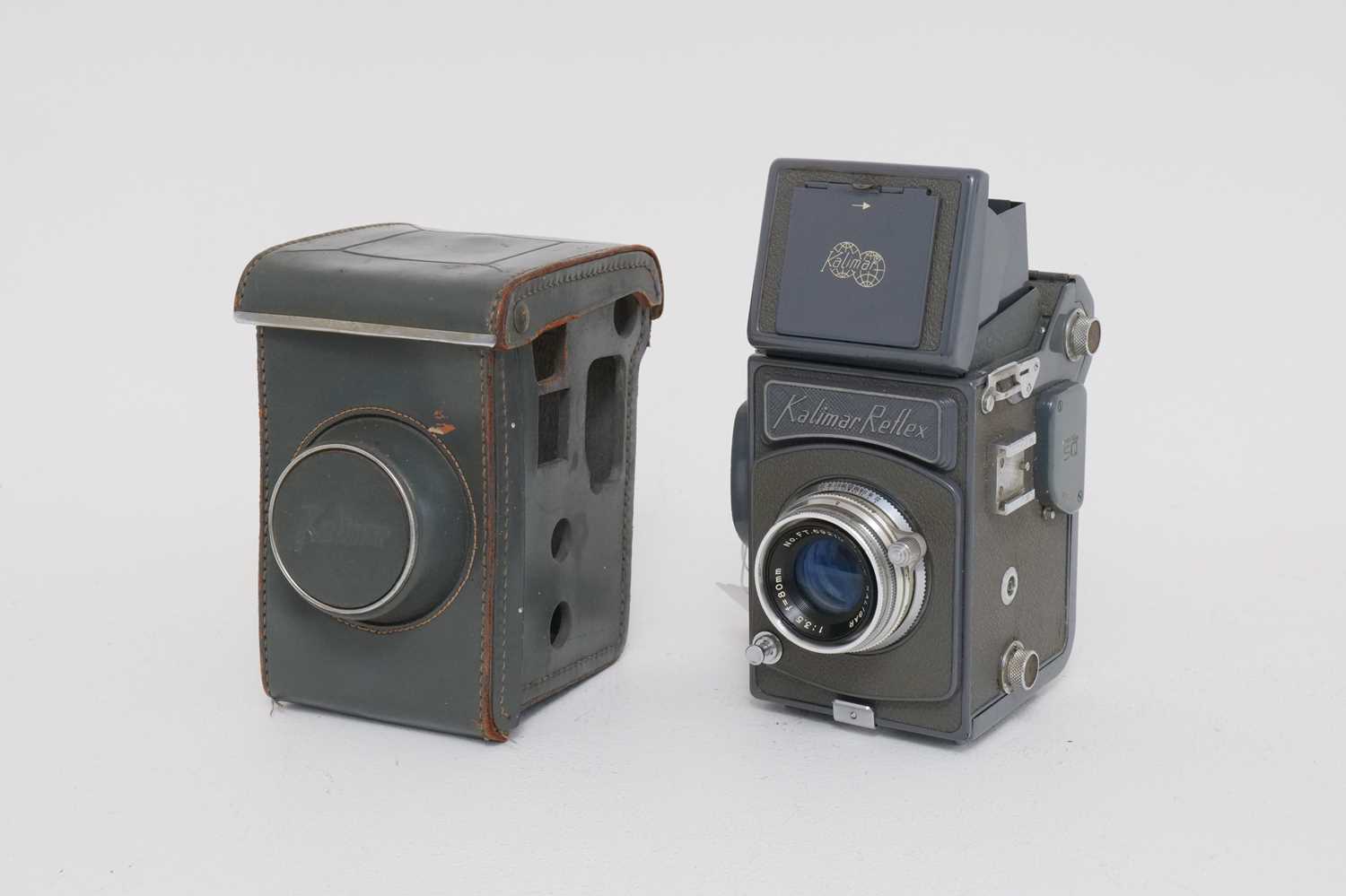 Lot 637 - A Kalimar Reflex Model SQ Medium Format Camera