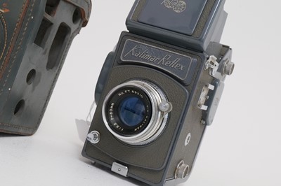 Lot 637 - A Kalimar Reflex Model SQ Medium Format Camera