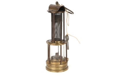 Lot 135 - A Miner's Clanny Lamp