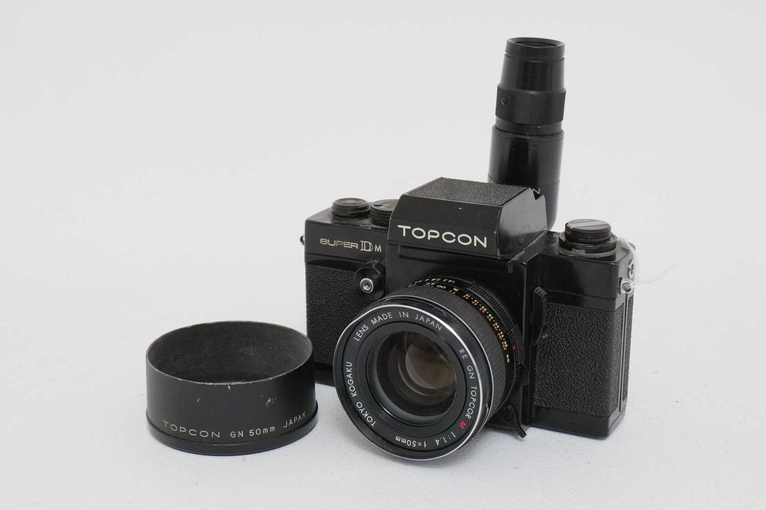 Lot 408 - A Topcon Super DM SLR Camera