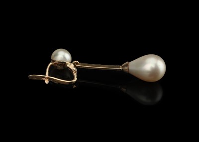 Lot 149 - Two Pairs of Faux Pearl Earrings
