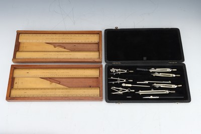 Lot 300 - Drawing Instruments, Military Interest