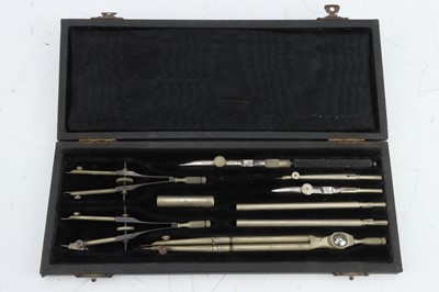 Lot 292 - Four Sets of Drawing Instruments