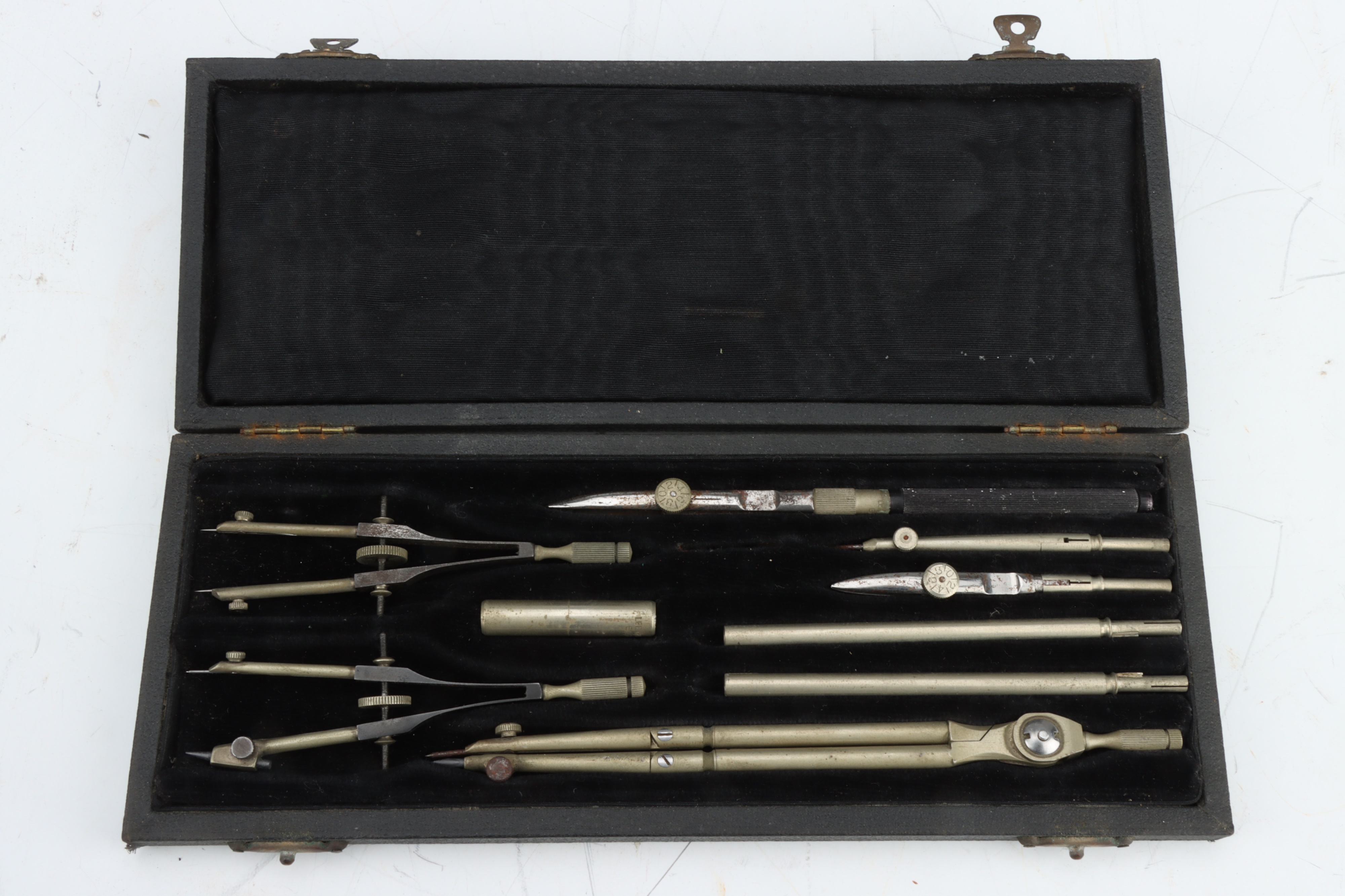 Lot 292 - Four Sets Of Drawing Instruments,