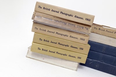 Lot 495 - A Collection of British Journal Photography Almanacs