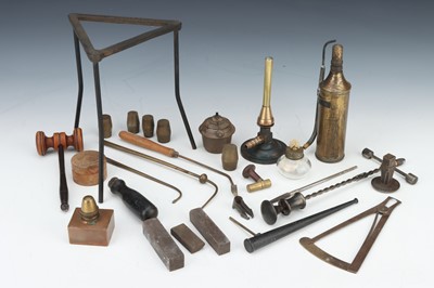 Lot 92 - A Collection of Jewellery Making Tools