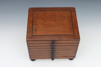 Lot 93 - Small Collectors / Coin Cabinet