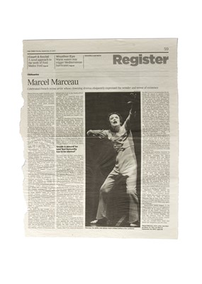 Lot 193 - RICHARD LEVIN (1910-2000), Marcel Marceau